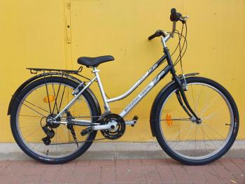 Használt 26"-os Schwinn Csepel Ambition MTB kerékpár, kék-ezüst Kép