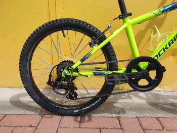 Használt 20"-as Rockrider ST 500 junior MTB kerékpár, neon sárga-fekete 2.Kép