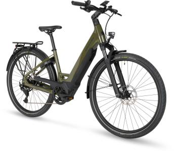 E-Triton 5.5.1 elektromos LS trekking kerékpár, khaki 2.Kép
