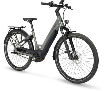 E-Courier 6.5.1 Plus elektromos LS city kerékpár, ash grey 2.Kép