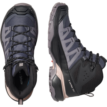 X Ultra 360 Mid GTX női túracipő, nine iron/excalibur/shadow gray 2.Kép