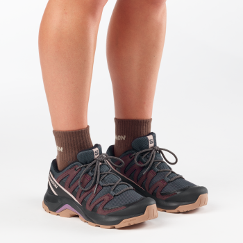 X Adventure Recon GTX női túracipő, nine iron/huckleberry/shadow gray 7.Kép